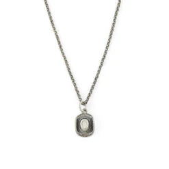 Silver Stetson Necklace