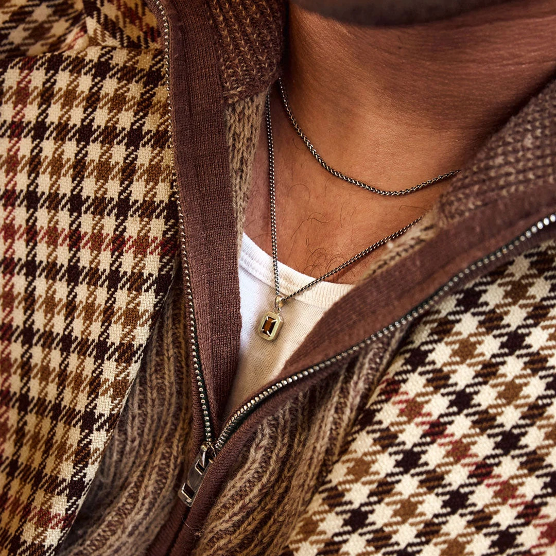 Silver Tigers Eye Blush Necklace 10 Silver Tigers Eye Blush Necklace - Image 8