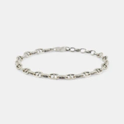 Silver Wanted Bracelet 12 Silver Wanted Bracelet -SERGE DENIMES Shop Silver Wanted Bracelet Grey 1