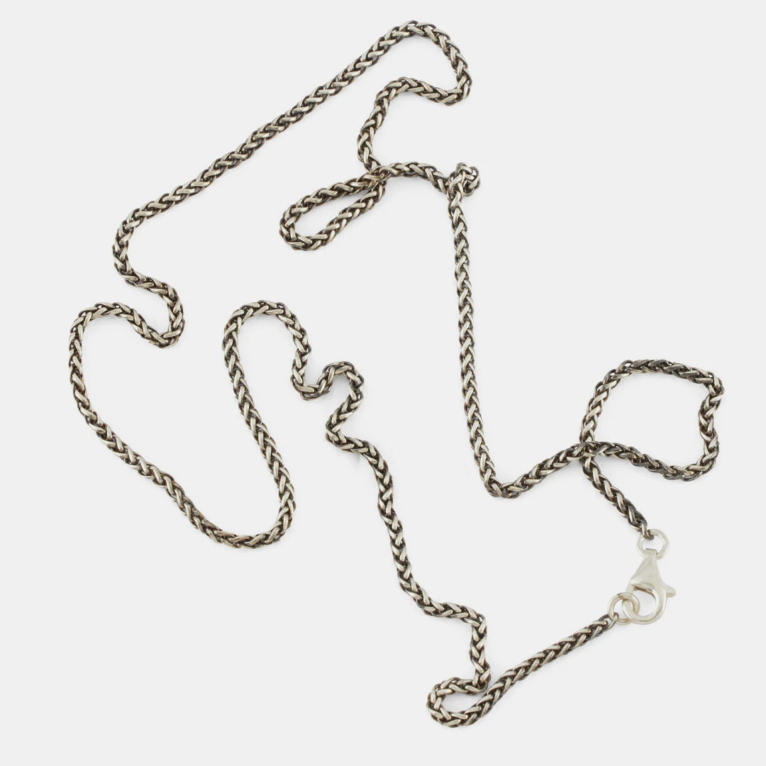 Silver Wheat Chain 7 Silver Wheat Chain - Image 5