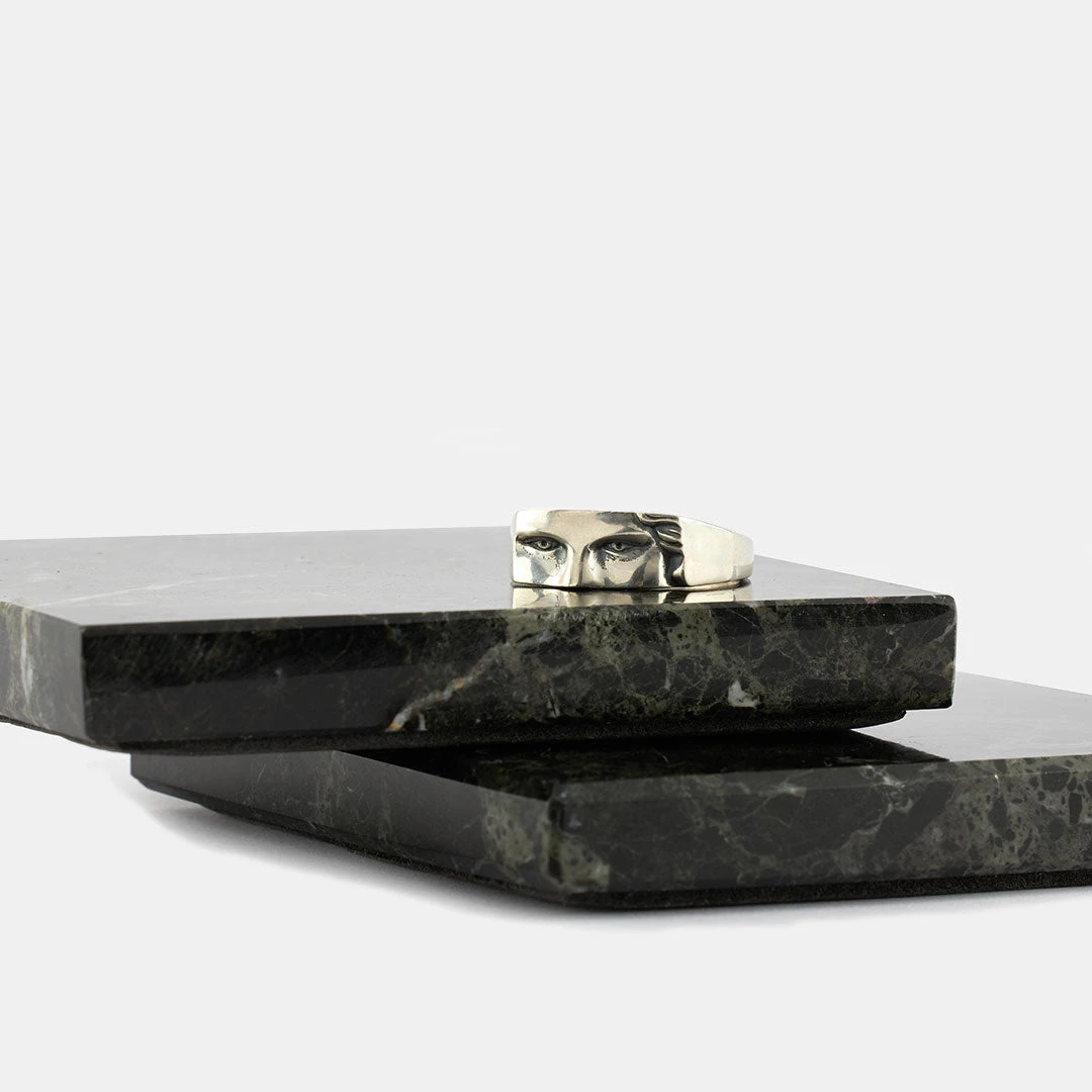 Silver Zeus Ring 8 Silver Zeus Ring - Image 6