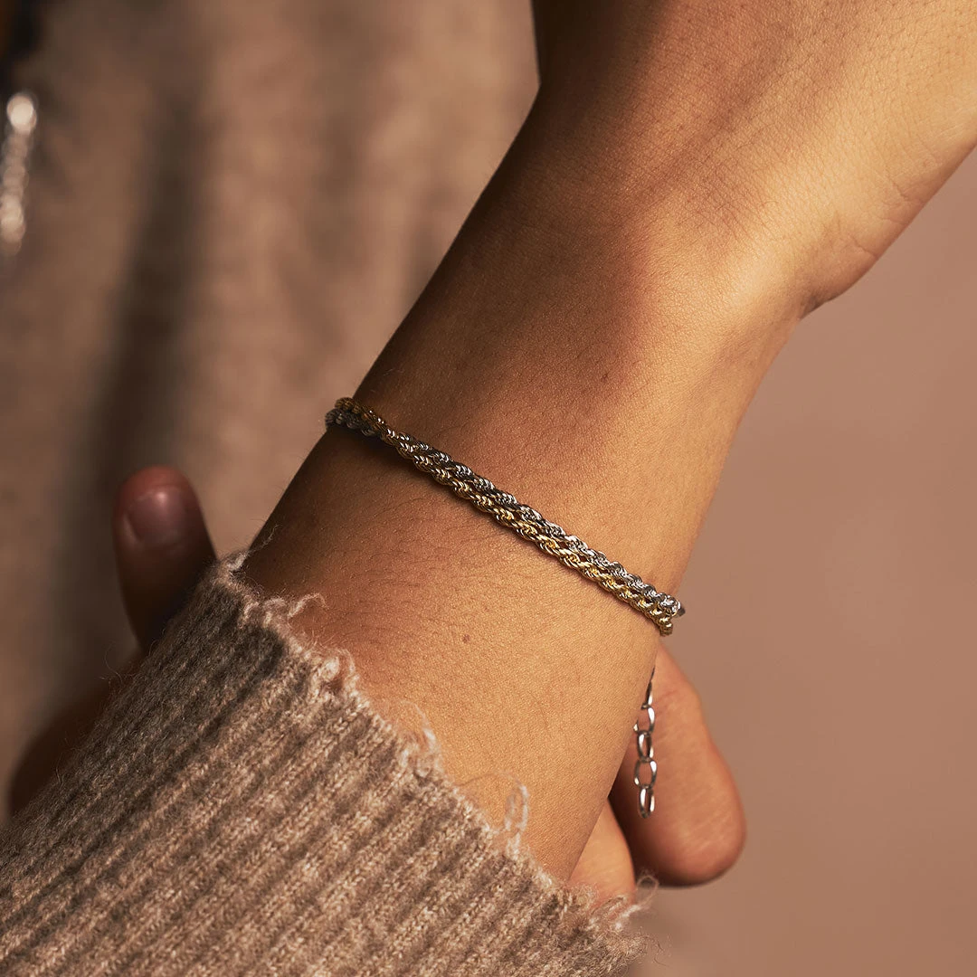 Gold Rope Bracelet 11 Gold Rope Bracelet - Image 9