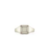 Silver Atrium Ring 1 Silver Atrium Ring -SERGE DENIMES Shop SilverAtriumRingWhite1