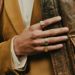 Silver Snake Skin Ring 14 Silver Snake Skin Ring -SERGE DENIMES Shop Snake Skin Ring